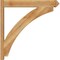 Ekena Millwork Thorton Rough Sawn Arts and Crafts Outlooker, Western Red Cedar, 6"W x 36"D x 36"H OUT06X36X36THR03RWR - alternate 3